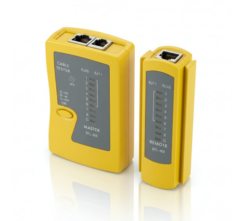 Тестер сетевых LAN кабелей RJ45 / RJ11 | BYL-468
